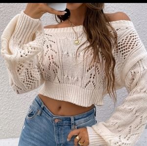 Shein cropped sweater